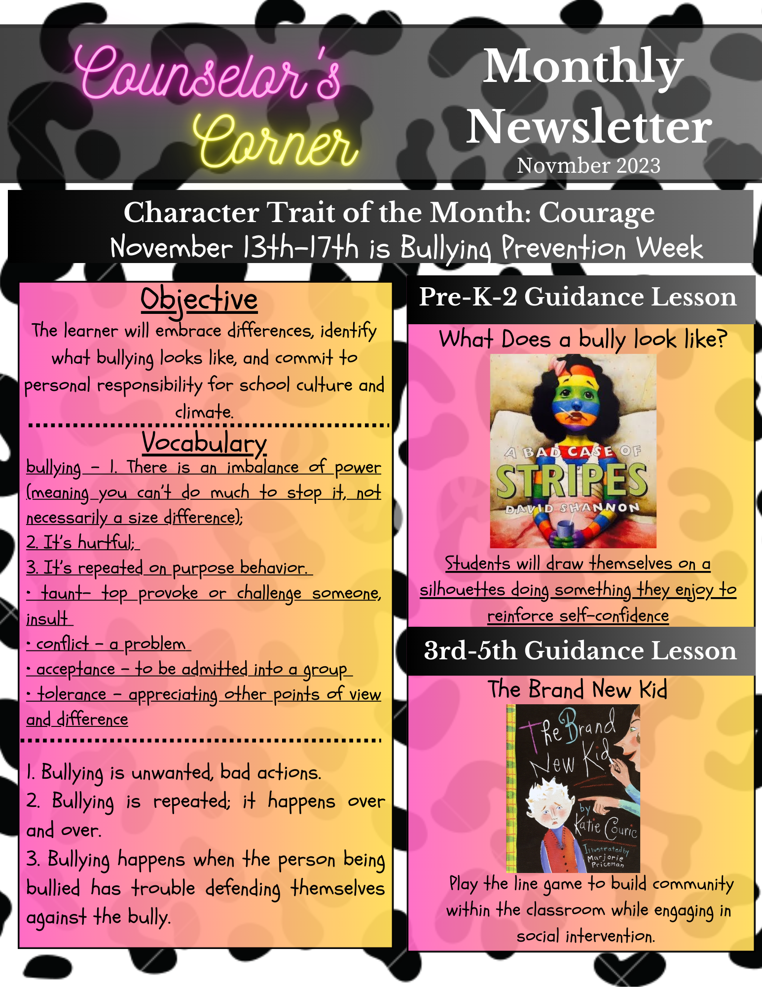 November Newsletter